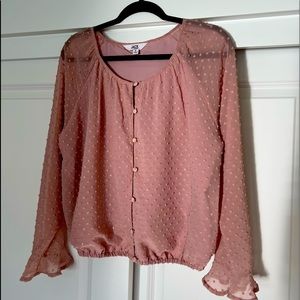 Jack by BB Dakota cropped blouse.